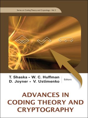 cover image of Advances In Coding Theory and Cryptography